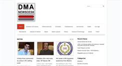 Desktop Screenshot of dmanewsdesk.com